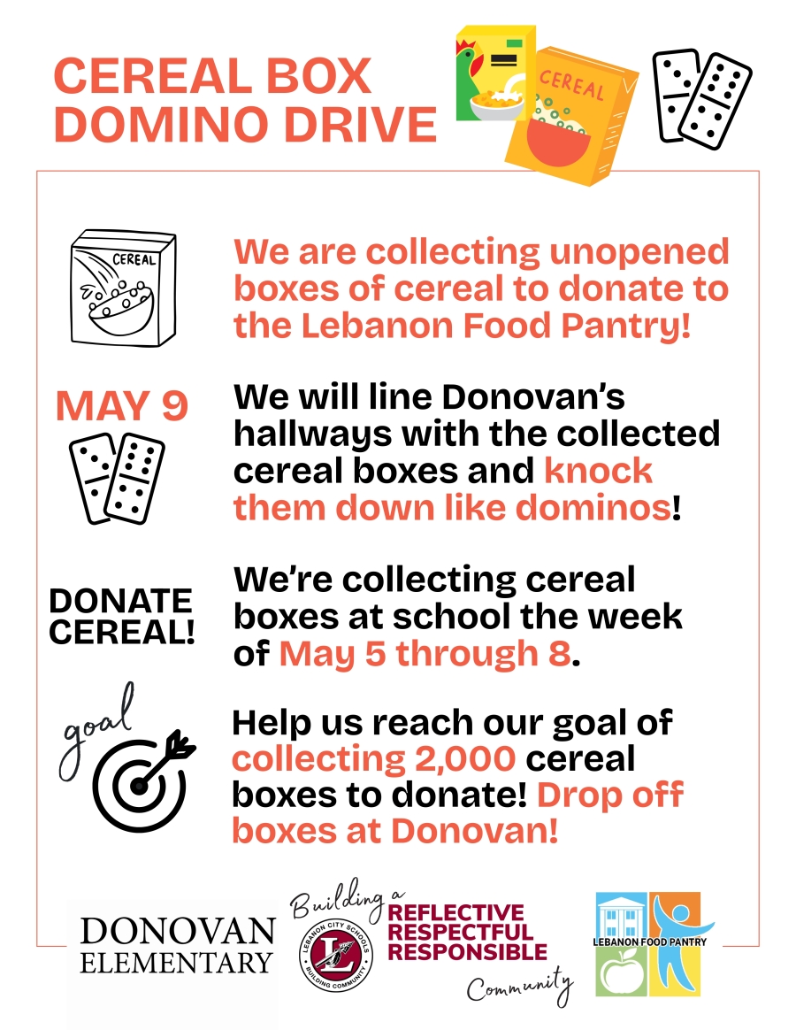 Donovan Cereal Boxes